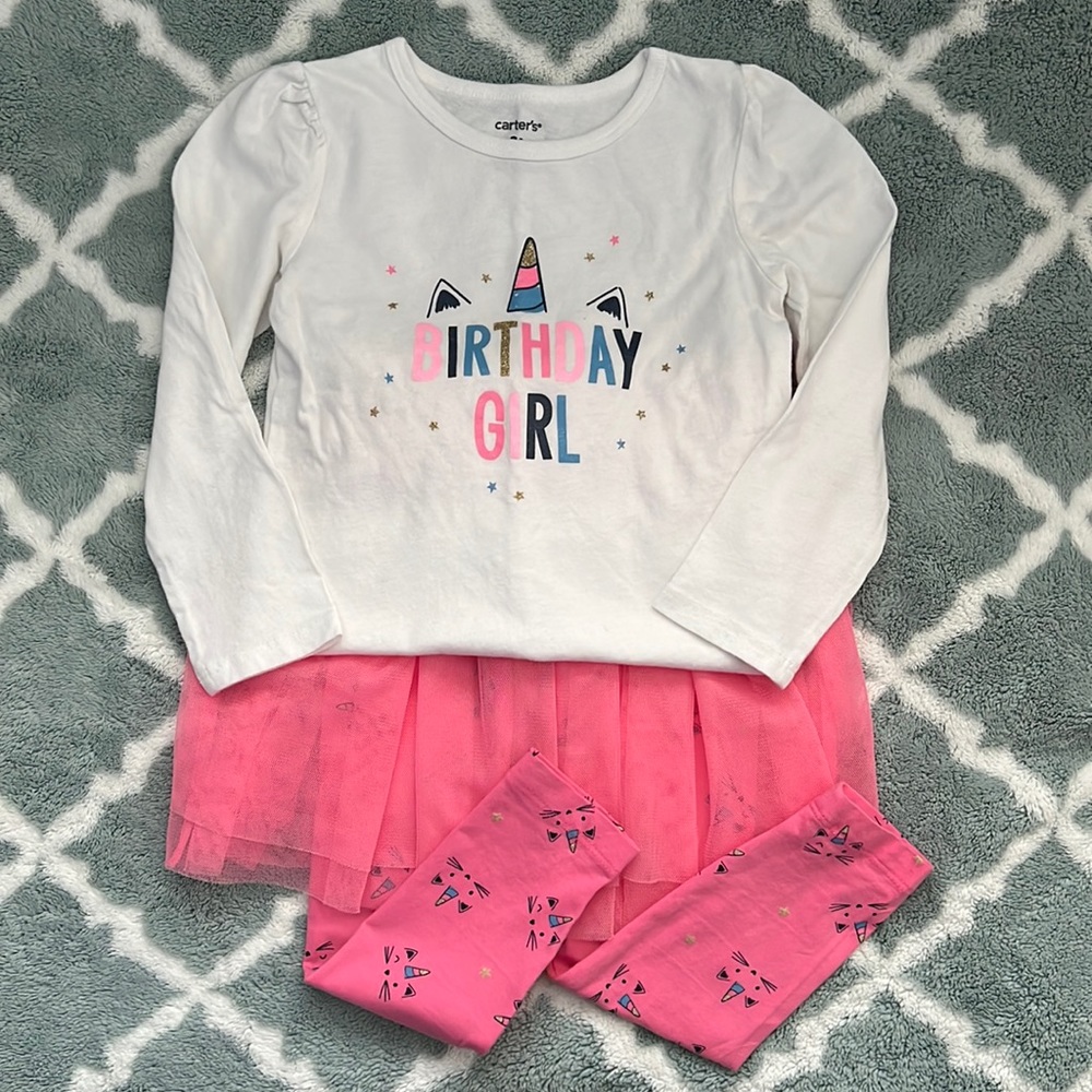 Carter’s Toddler Birthday Girl Outfit
